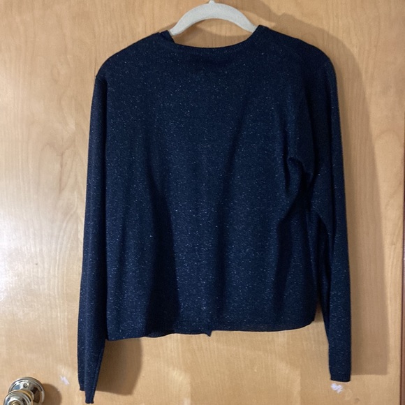 Silk Club black sparkly sweater set - Picture 3 of 5